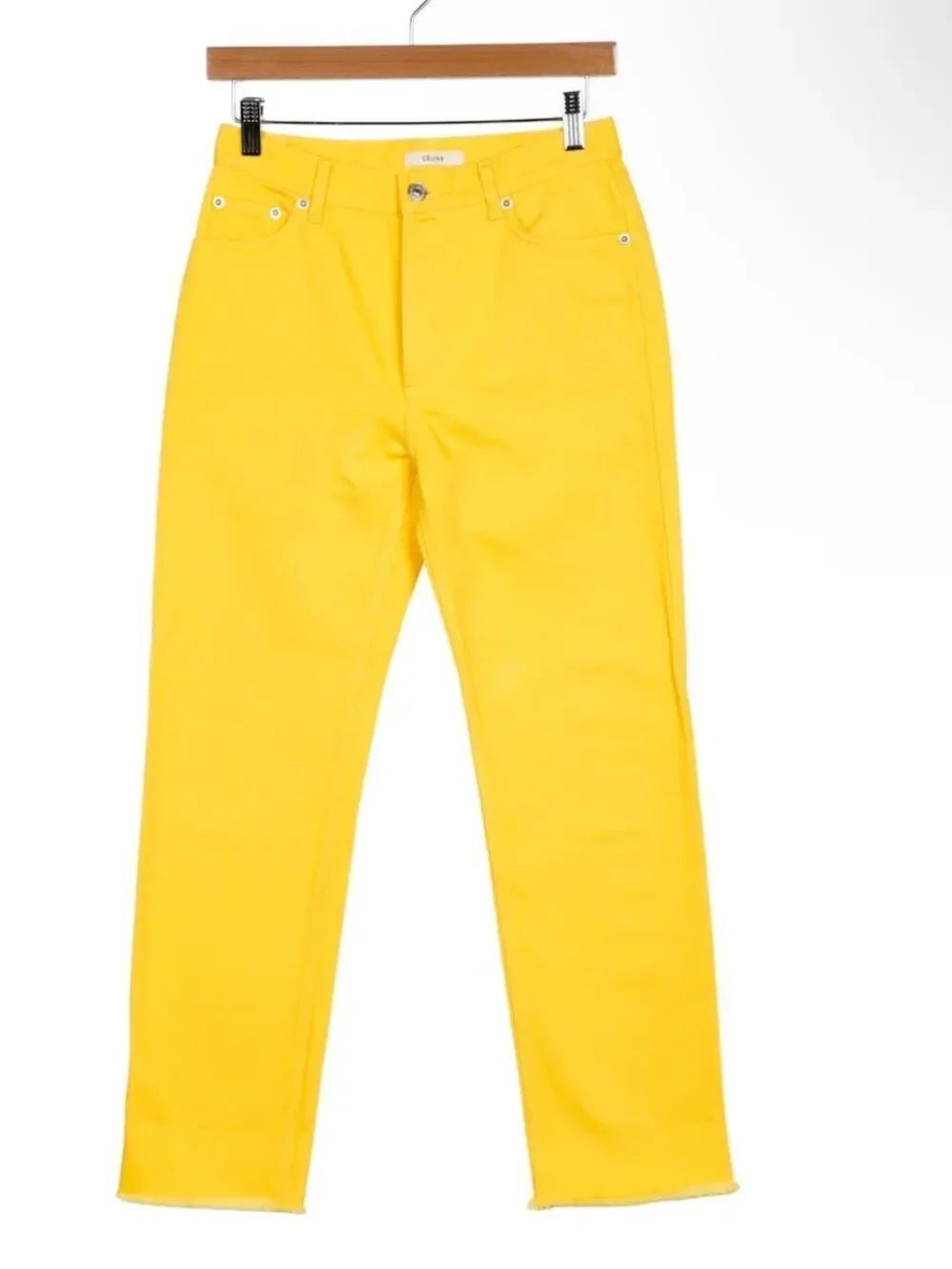 Celine
Mid-Rise Straight Leg Jeans